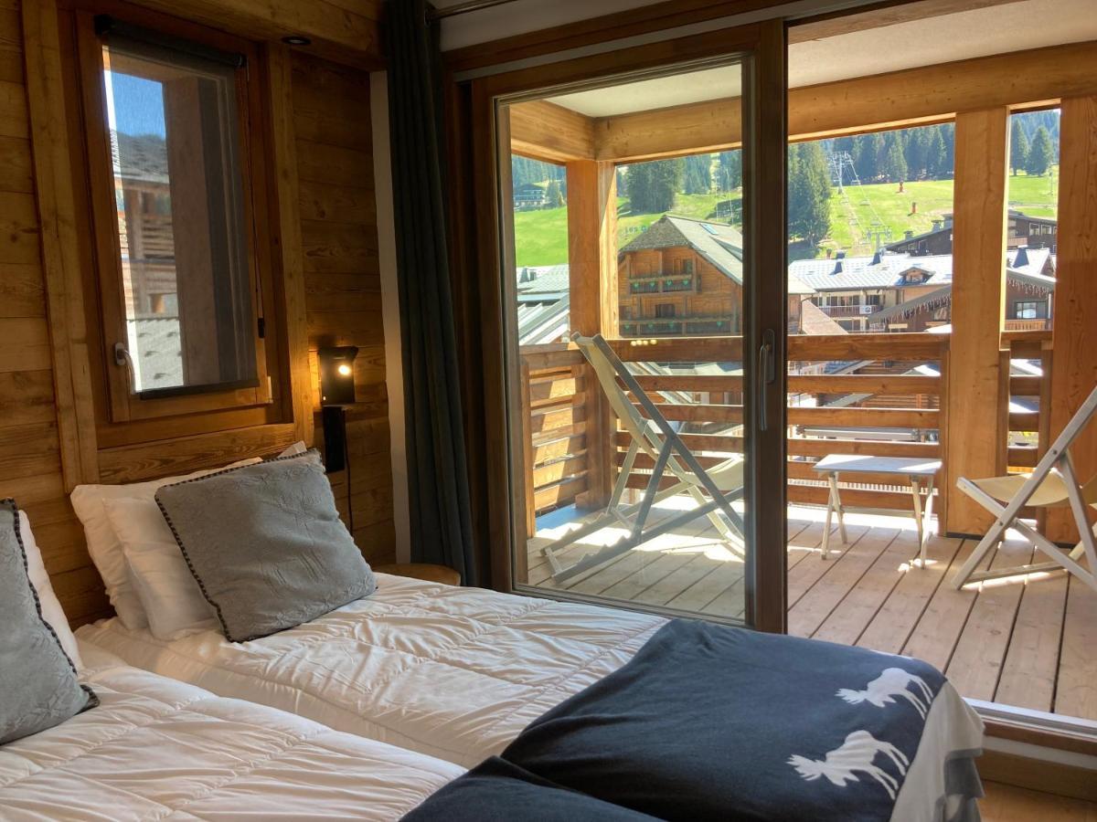 Le Lodge Chasse Montagne Les Gets Exterior foto