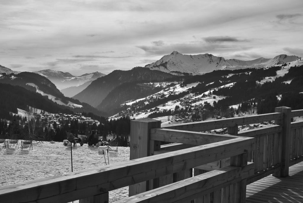 Le Lodge Chasse Montagne Les Gets Exterior foto